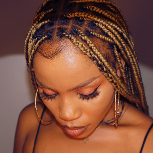 Medium Knotless Braids