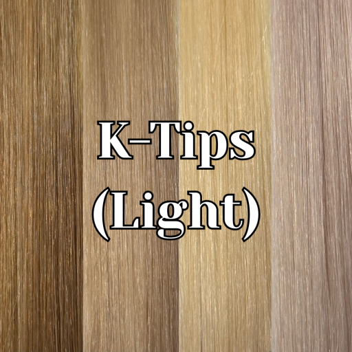 K-Tip Premium Hair Extensions (LIGHT)