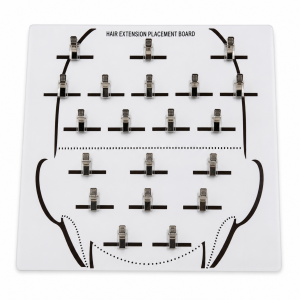 Hair Extensions Placement Board